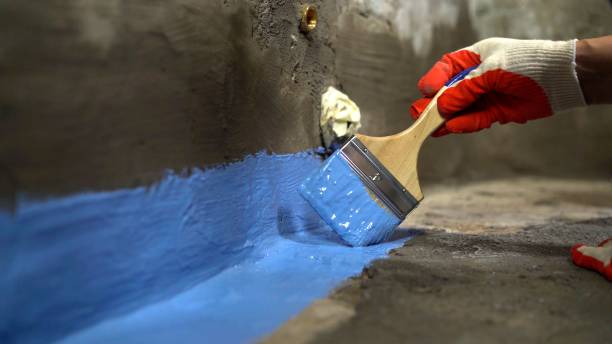 Commercial Waterproofing project at a Walbridge, OH business property by SJ Waterproofing Pros